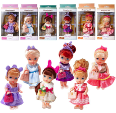 Кукла-мини "Baby Ardana" "Шоппинг", в дисплее 12 шт., ЦЕНА ЗА ШТУКУ!, 12см Junfa Toys