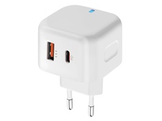 Зарядное устройство Pero TC10 Fast Charge USB-C USB-A 20W ТС10WHPD ПЕРО