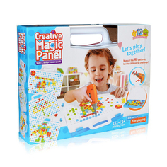 Конструктор мозаика с шуруповёртом Creative Magic Panel CMP No Brand