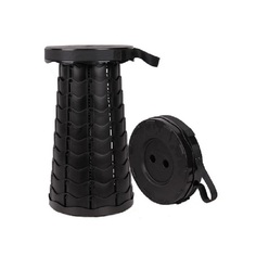 Стул складной круглый, QQ-STY-1, черный Good Store24