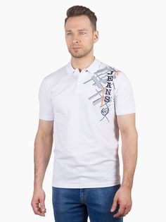 Футболка-поло мужская GD69300756 DAIROS белая XL