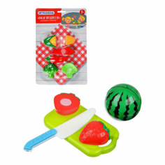 Игровой набор Игроленд Продукты для резки 294-106 с липучкой