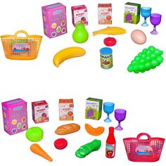 Игровой набор Abtoys Помогаю Маме Продукты в корзине 14 пр. PT-01601