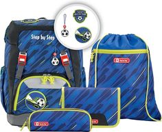 Ранец Step By Step. Grade Soccer Team, 4 предмета Hama