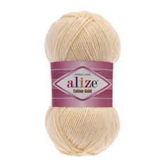 Пряжа ALIZE Cotton gold (55%хлопок,45%акрил) ТУ (458 камень), 5 мотков