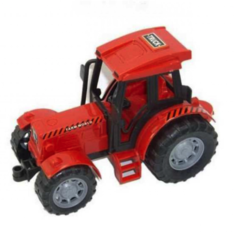 Машинка "Трактор", пластмассовая, инерционная Junfa Toys