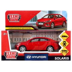 Машинка игрушечная Технопарк метал. инерц. Hyundai Solaris,12 см,цвет красный