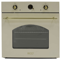 Встраиваемый электрический духовой шкаф RICCI REO 630 BG Beige