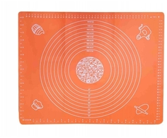 Коврик силиконовый для выпечки Casalinga, 70х70 см (оранжевый) URM