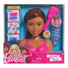 Игровой набор Barbie Голова для причёсок Барби брюнетка