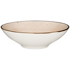 Bronco 263-1125 САЛАТНИК BRONCO NATURE 21*6 СМ 750 МЛ БЕЖЕВЫЙ (КОР=16ШТ.)