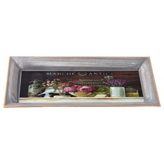 Lefard ПОДНОС КОЛЛЕКЦИЯ СТАРИННЫЙ ПРОВАНС 36*17 СМ БЕЗ УПАКОВКИ (МАЛ-12/КОР=24ШТ.)