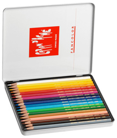 Набор цветных карандашей CARAN DACHE FANCOLOR 1288.318 18 цветов