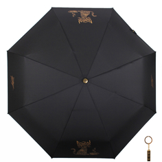 Зонт женский Flioraj 16075 FJ черный