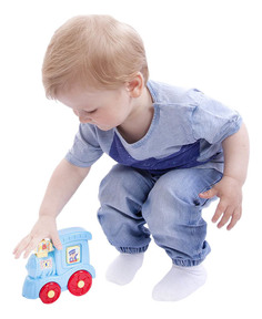 Интерактивная развивающая игрушка Жирафики Паровозик