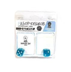 Набор кубиков Прозрачный 16мм No Brand