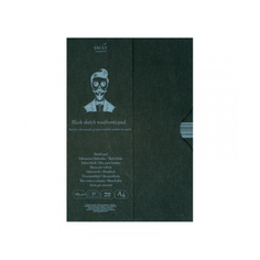 Альбом в папке для эскизов Smiltainis "Authentic Black", А4, 30 л