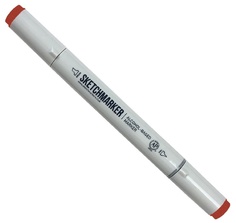 Маркер Sketchmarker двухсторонний на спиртовой основе для скетчинга цвет BR21 Гранат