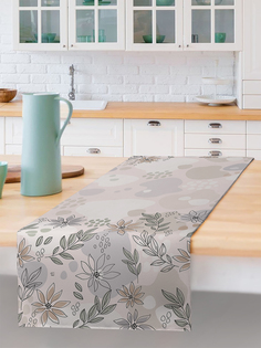 Дорожка на стол sfer.tex 45х140 см Цветочный принт