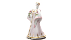 Скульптура. Дулевский фарфоровый завод. Русская пляска. 17 см.