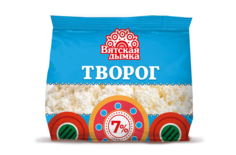 Творог рассыпчатый Вятская дымка 7% бзмж 200 г