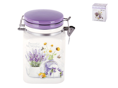 Банка Для Сыпучих Прод. 900Мл "Лаванда" Zfc415-39 Коралл