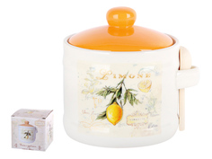 Банка C Дер.Ложкой 480Мл Tuscan Vegetables Zf1099-36 Коралл