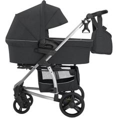 Коляска 2 в 1 Carrello Vista CRL-6501/1 Serious Grey 2022 (red logo) CRL-6501/1