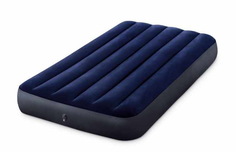 Надувной матрас Intex Classic Downy Airbed Fiber-Tech, без насоса (64757/68757)