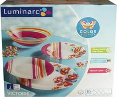 Столовый сервиз Luminark Виктория, 6 персон, 19пр. Luminarc