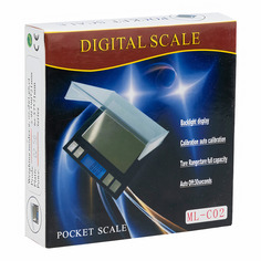 Весы кухонные Pocket scale ML- С02 Black No Brand