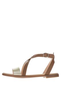 Сандалии женские Clarks 26149337 золотистые; коричневые 3.5 UK