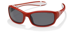 Детские солнцезащитные очки Polaroid PLD 8000/S (красный)