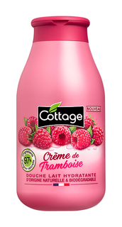 Молочко для душа Cottage Moisturizing Shower Milk Raspberry Cream с ароматом малины