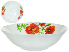 Миска Суповая "Маки" 18См. Mfk08269 Коралл