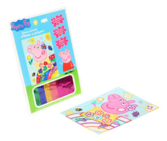 Аппликация из фольги Росмэн Peppa Pig Пеппа и радуга