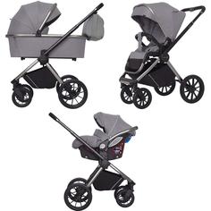 Коляска 3 в 1 Carrello Optima 2022 Smoke Grey CRL-6504/1