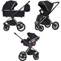 Коляска 3 в 1 Carrello Optima 2022 Pitch Black CRL-6504/1