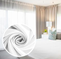 Тюль Amore Mio RR RS 2001 74651 Белый 300x270 см