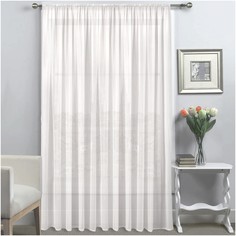 Штора Amore Mio 83491 белый 270x400