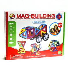 Конструктор Mag-Building Магнитный 36дет No Brand