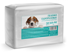 Пеленки для собак одноразовое Terezamed 90 x 60 см, 30 шт
