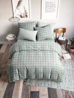 Постельное белье "Ночь нежна" из поплина, Диана, 2.0 евро простыня наволочки 50х70