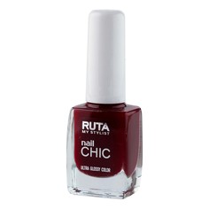 Лак для ногтей Ruta Nail Chic Темно-бордовый 8,5 мл