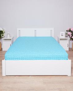 Простыня обычная из поплина "Всё себе", Гаджет, Размер: 1.5