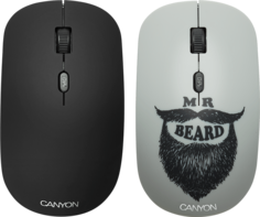 Беспроводная мышь CANYON CND-CMSW401BD Black/Gray