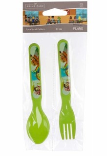 Набор столовых приборов Banquet для детей ложка + вилка 13 см