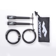 Скакалка JOINFIT для кроссфита, 3м J.T.088,черный