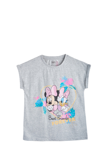 Футболка детская Minnie Mouse SS20LM4001350 цв. светло-серый р. 122