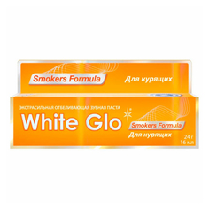 Зубная паста White Glo Smokers Formula отбеливающая для курящих 24 г